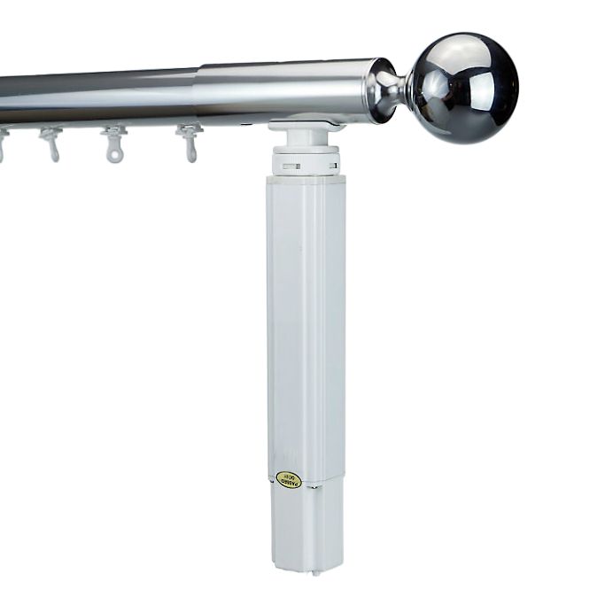 Electric drapery pole