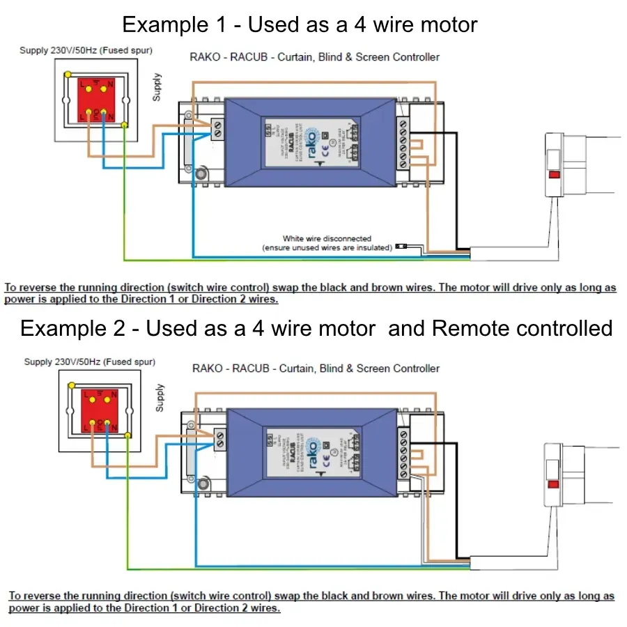 Rako Wiring Example