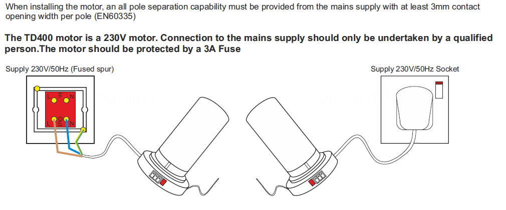 TD400QE Wiring diagram