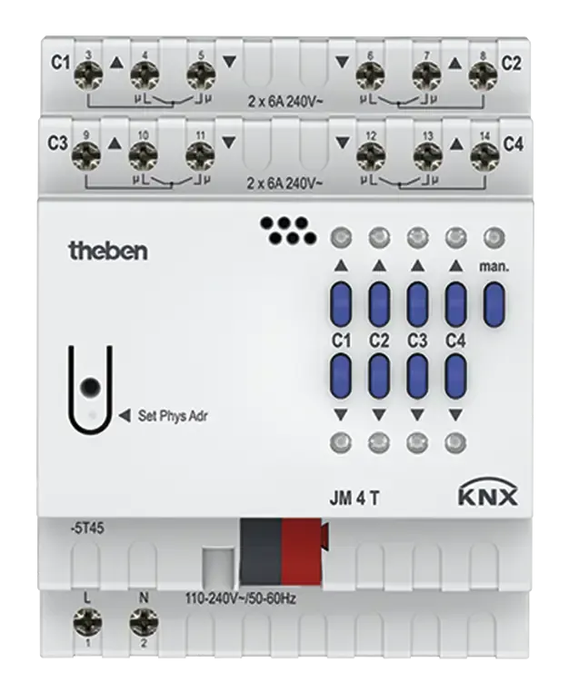 KNX Curtain and Blind Controller