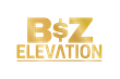 A metallic gold logo reading