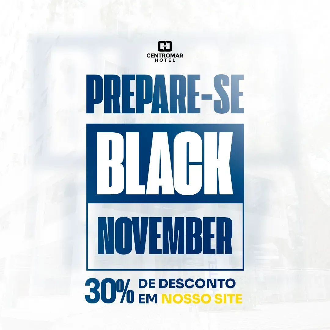 Prepare-se black november 30 % de desconto em nosso site