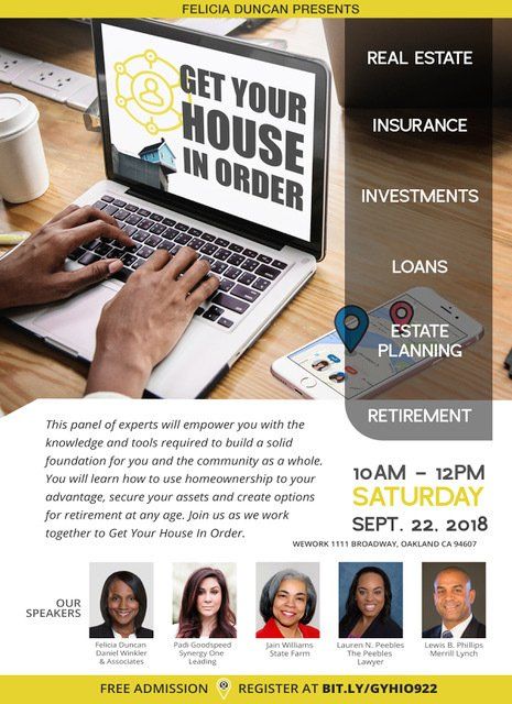 get your house in order poster