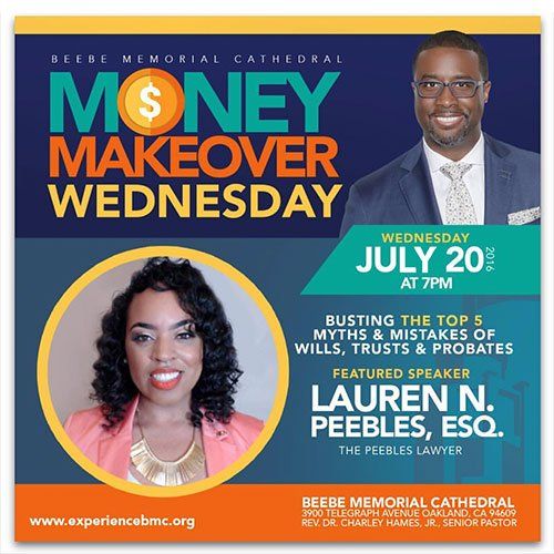 Money Makeover Wednesday Event Flyer