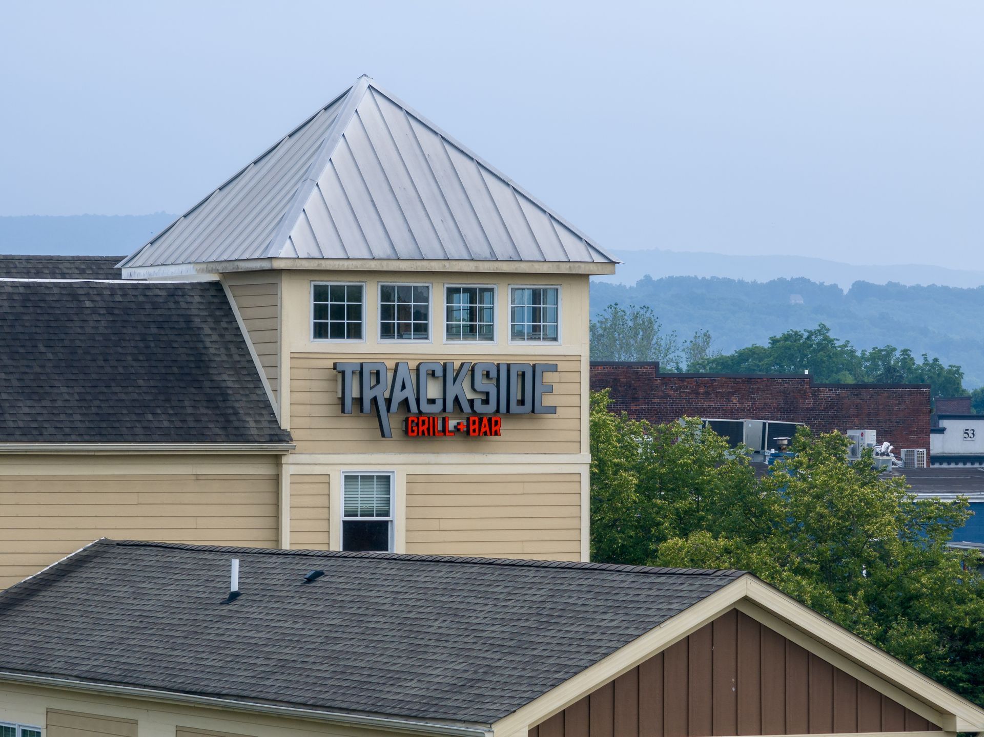 Trackside Grill & Bar Aerial Photo by Pocono Drone Photography
