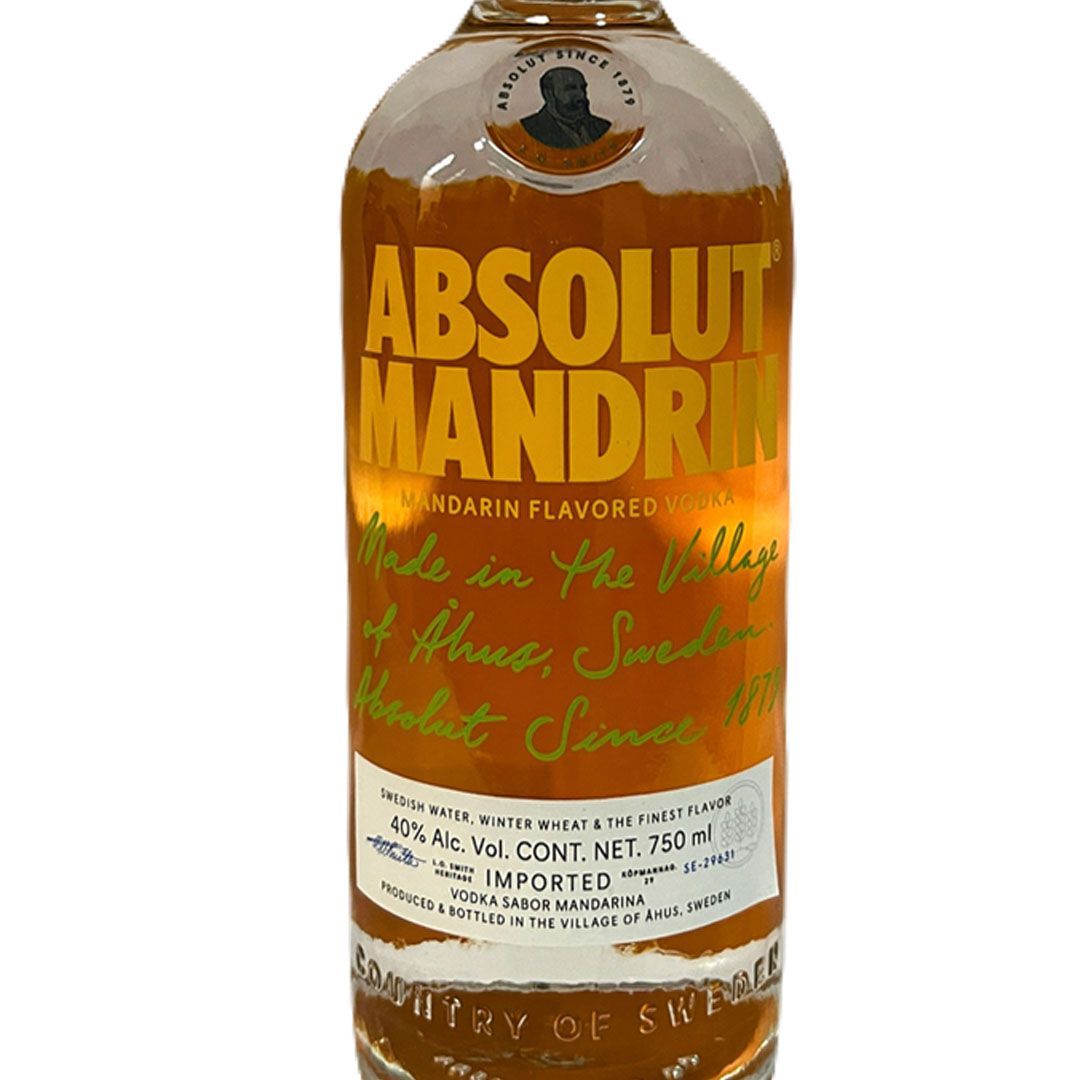Vodka Absolut Mandarin 750ml