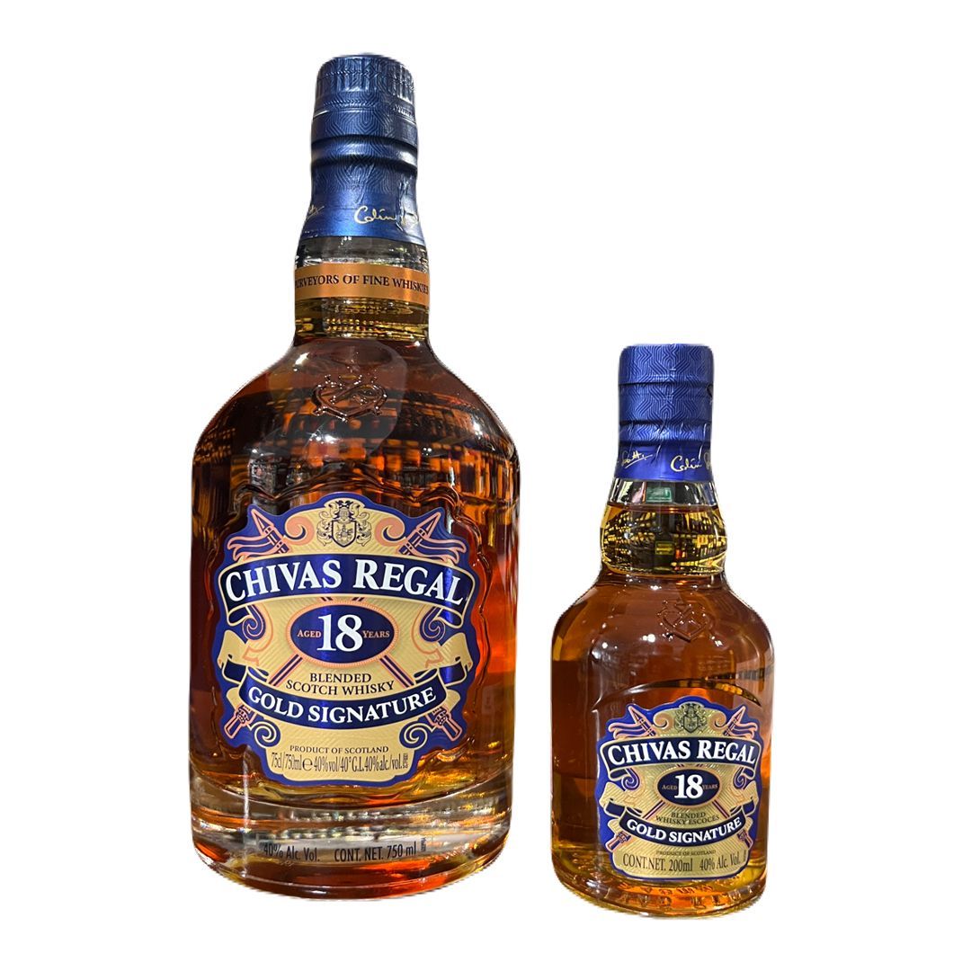 Whisky Chivas Regal 18 Años 750ml + 200 ml