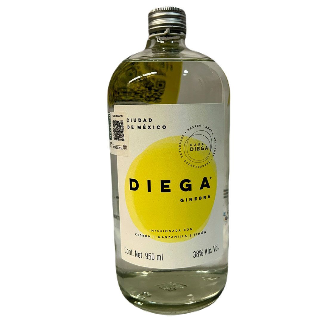 Ginebra Diega Amarilla 950ml
