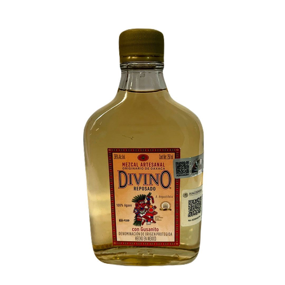 Mezcal Reposado Divino Artesanal 200ml
