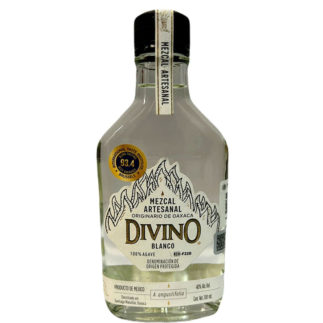 Mezcal Divino Joven Blanco 200ml