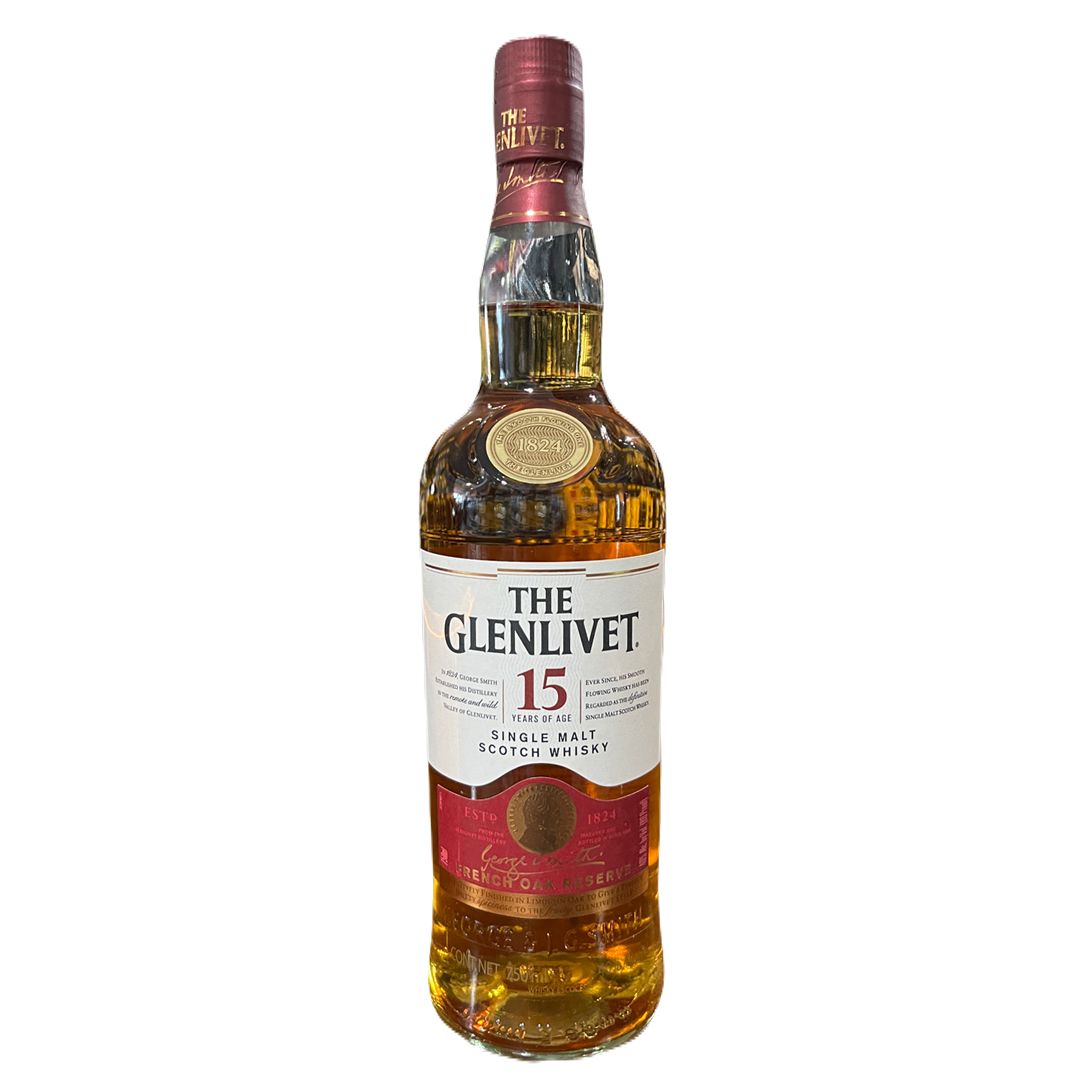 Whisky The Glenlivet 15 Años 700ml