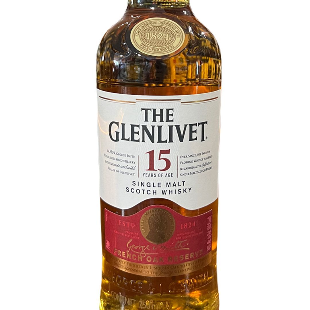 Whisky The Glenlivet 15 Años 700ml