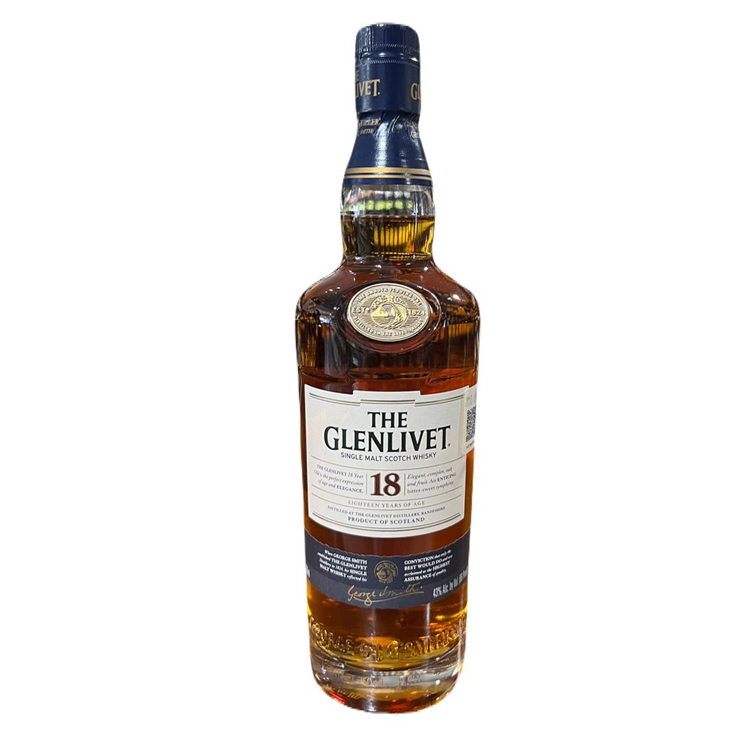 Whisky The Glenlivet 18 Años 700ml