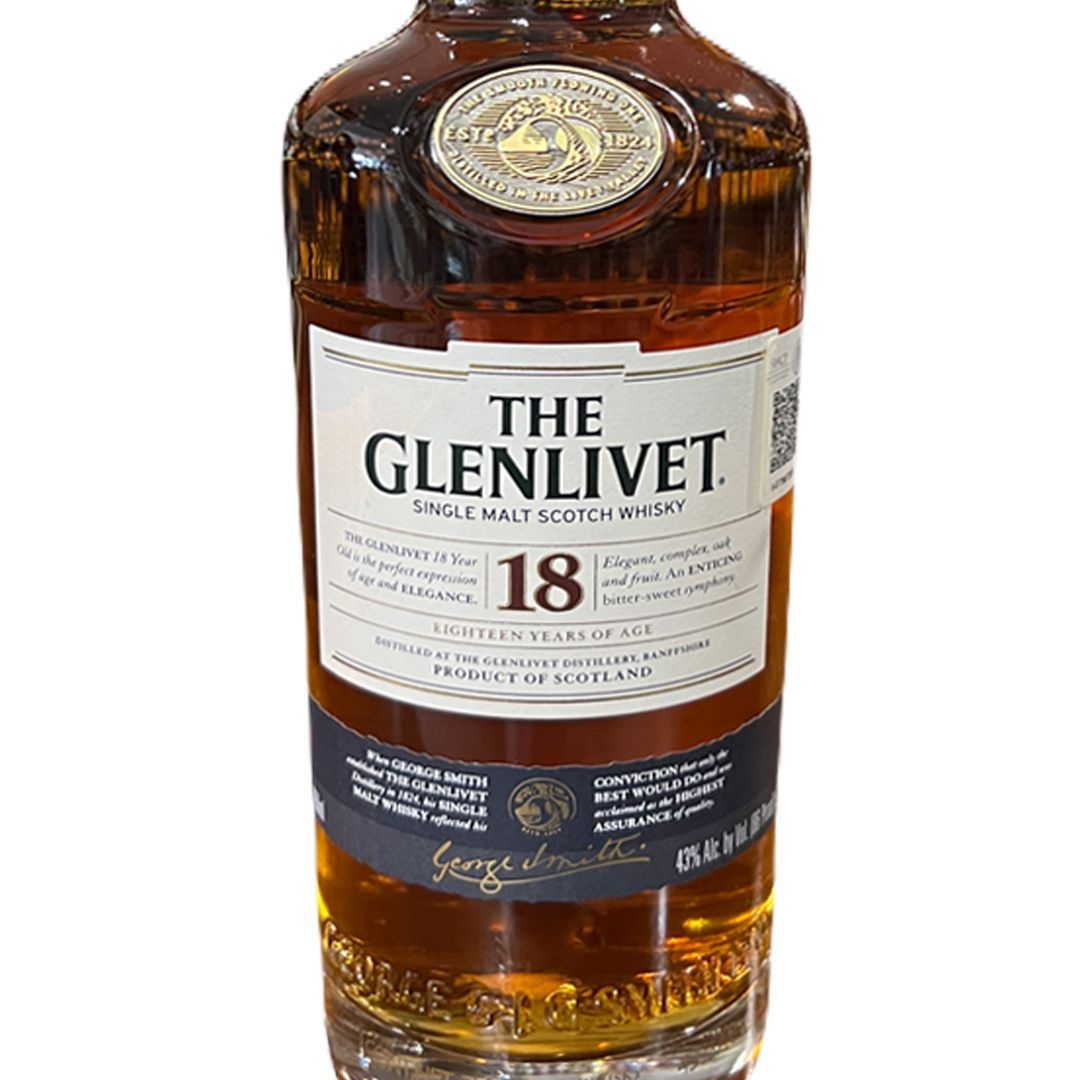 Whisky The Glenlivet 18 Años 700ml