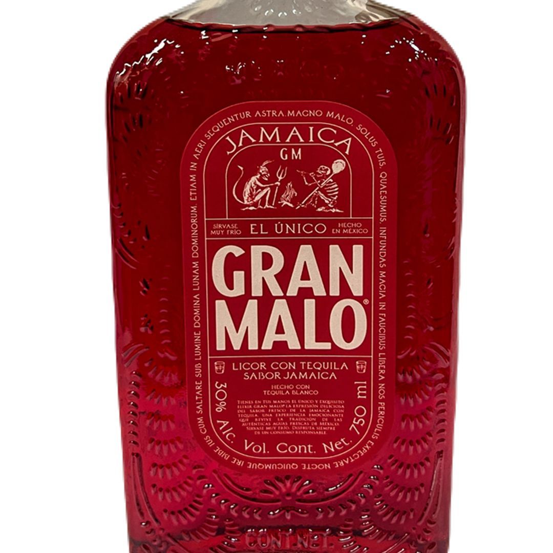 Licor de Tequila Gran Malo Jamaica 750 ml