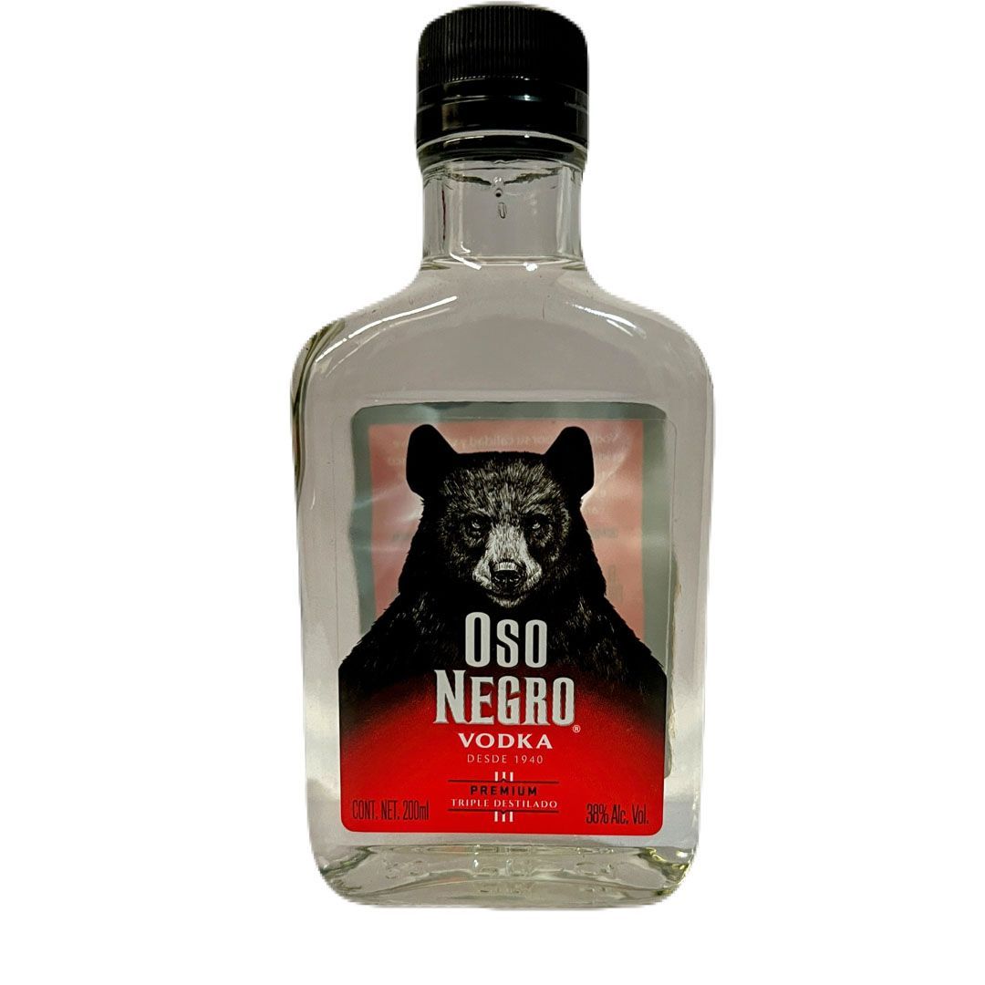 Vodka Oso Negro Regular 200ml
