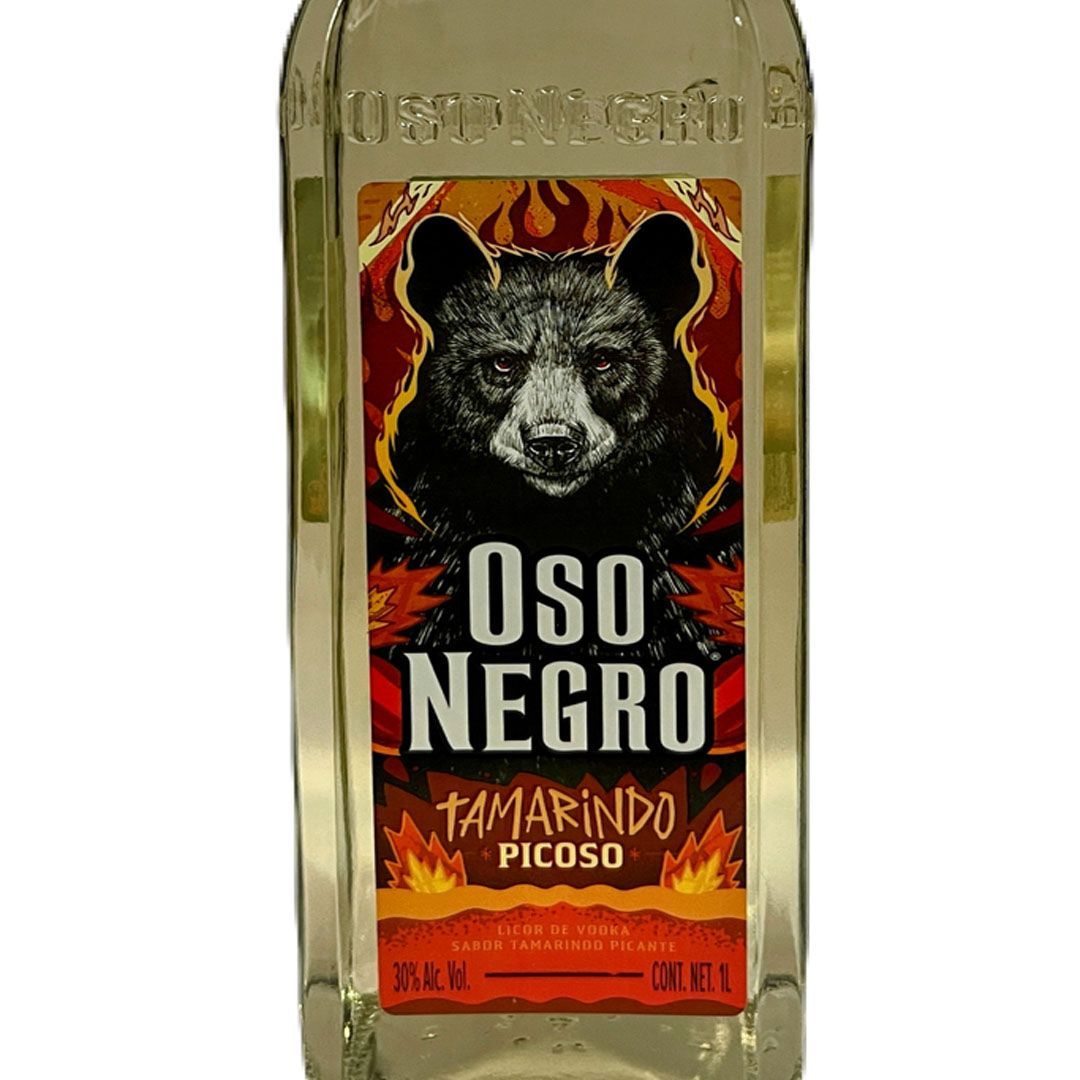 Licor de Vodka Oso Negro Tamarindo 1L