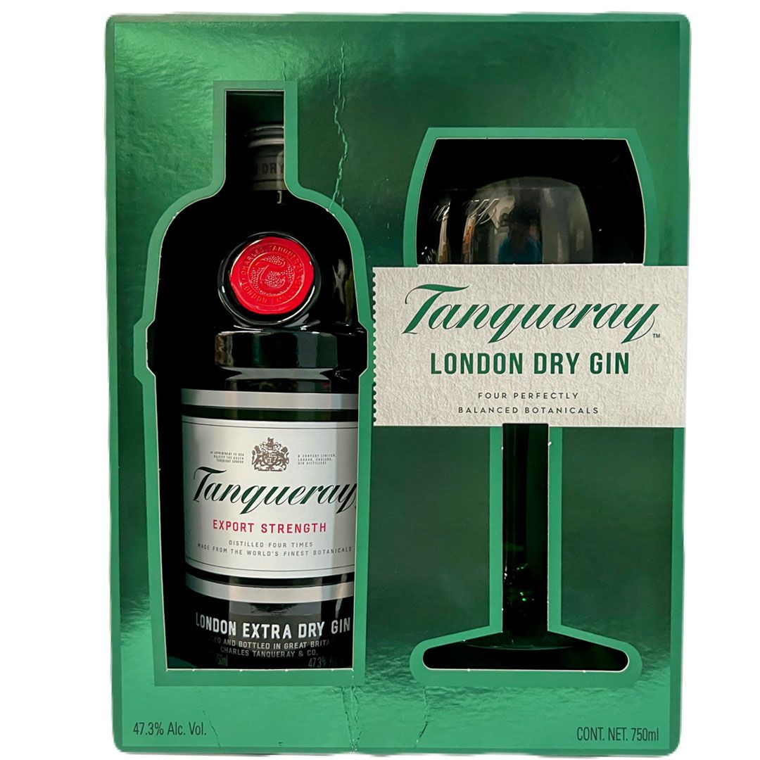 Ginebra Tanqueray Ten Gin 700 ml. + Copa Globo