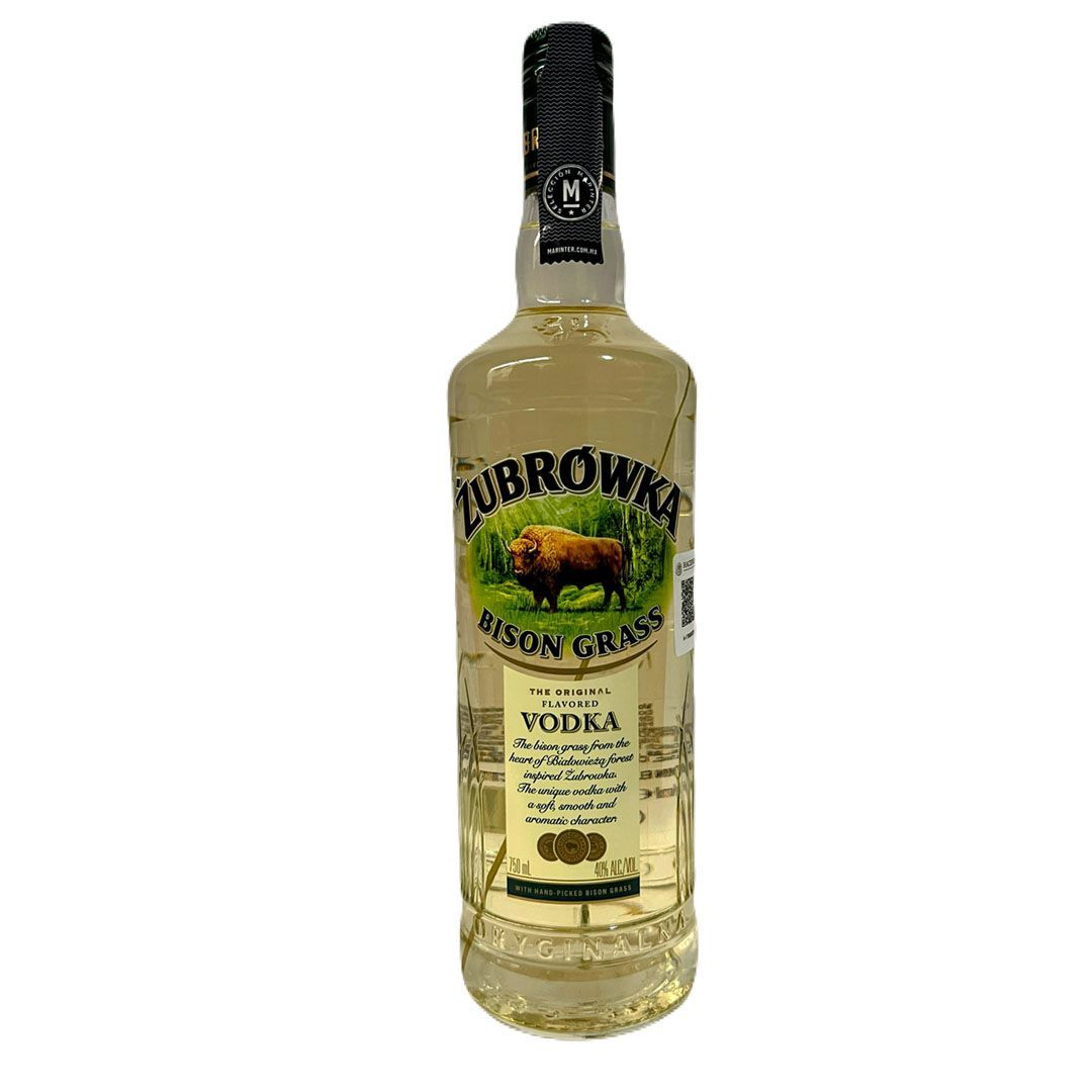 Vodka Polaca Zubrowka Bison Grass 750ml