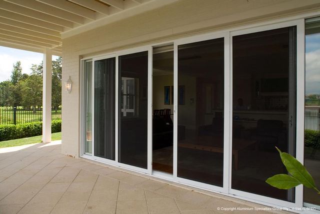 Glass Sliding Door — Nerang QLD — Patterson Screens