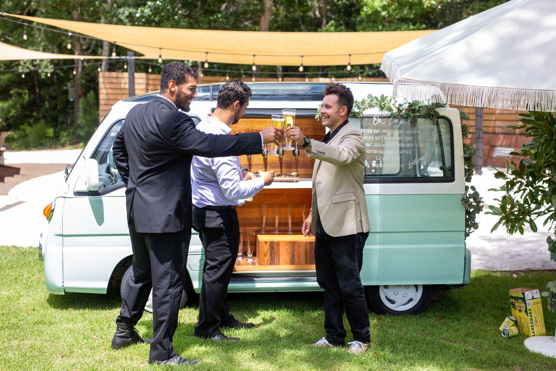 Mobile bar at Hart Meadows Ranch