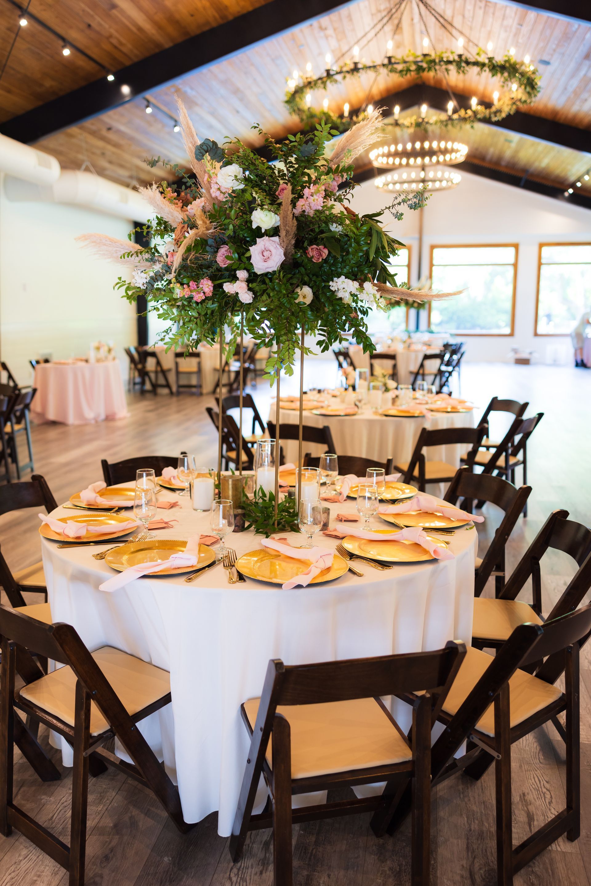 inside Oak Hall Hart Meadows Ranch