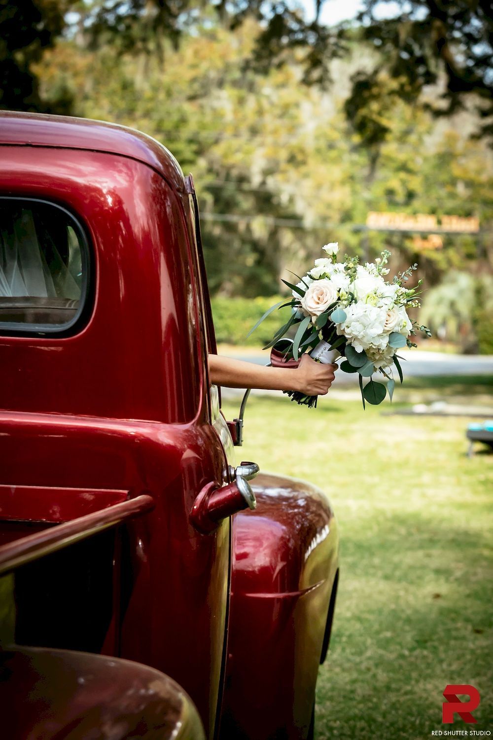 Ford truck at Hart Meadows Ranch