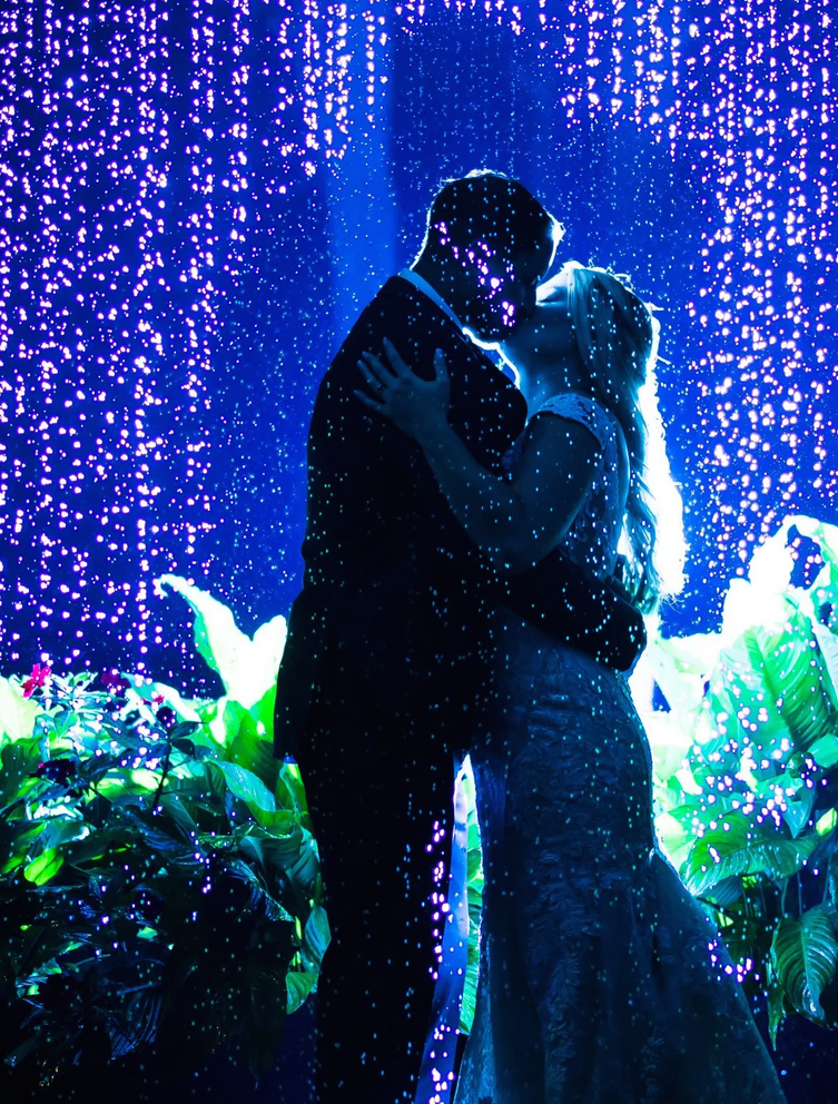 Rain Wall Kiss