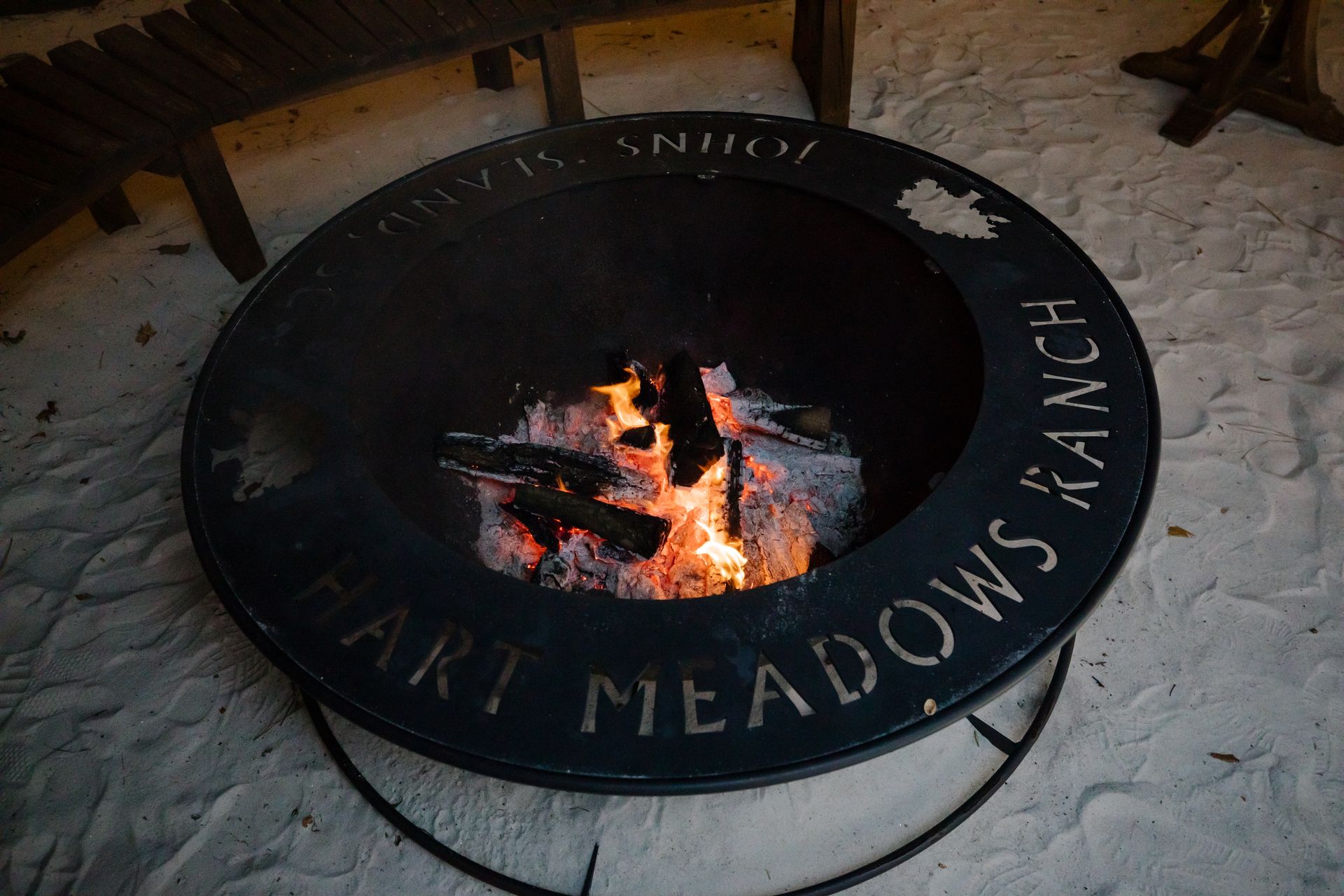 Hart Meadows Ranch firepit