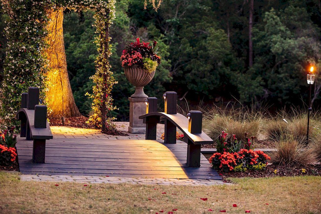 nigh time bridge Hart Meadows Ranch