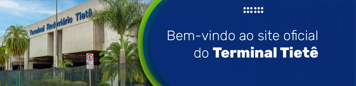 Foto do terminal rodoviário do Tietê