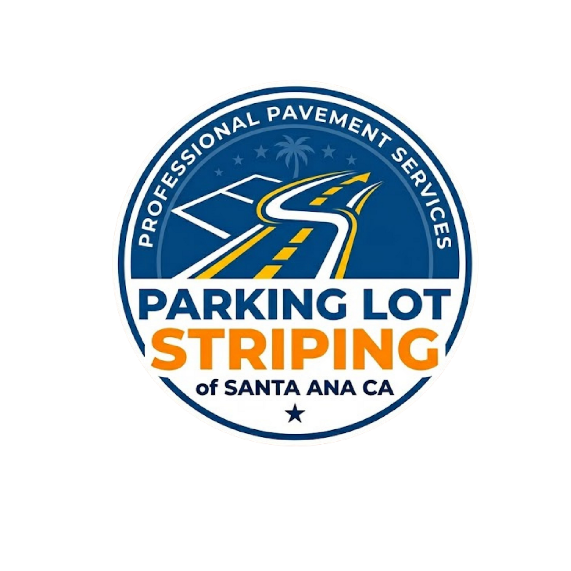 Parking Lot Striping of Peoria AZ logo for professional striping and asphalt services