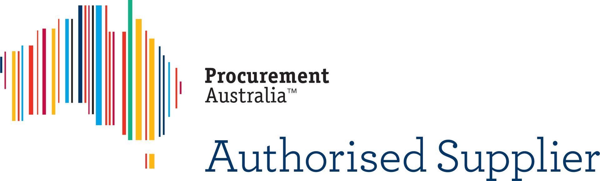 A logo for procurement australia authorised supplier