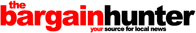 The logo for The Bargain Hunter, with 