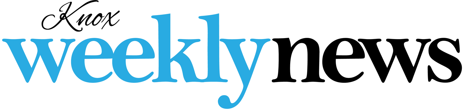 The Knox Weekly News logo with the word 