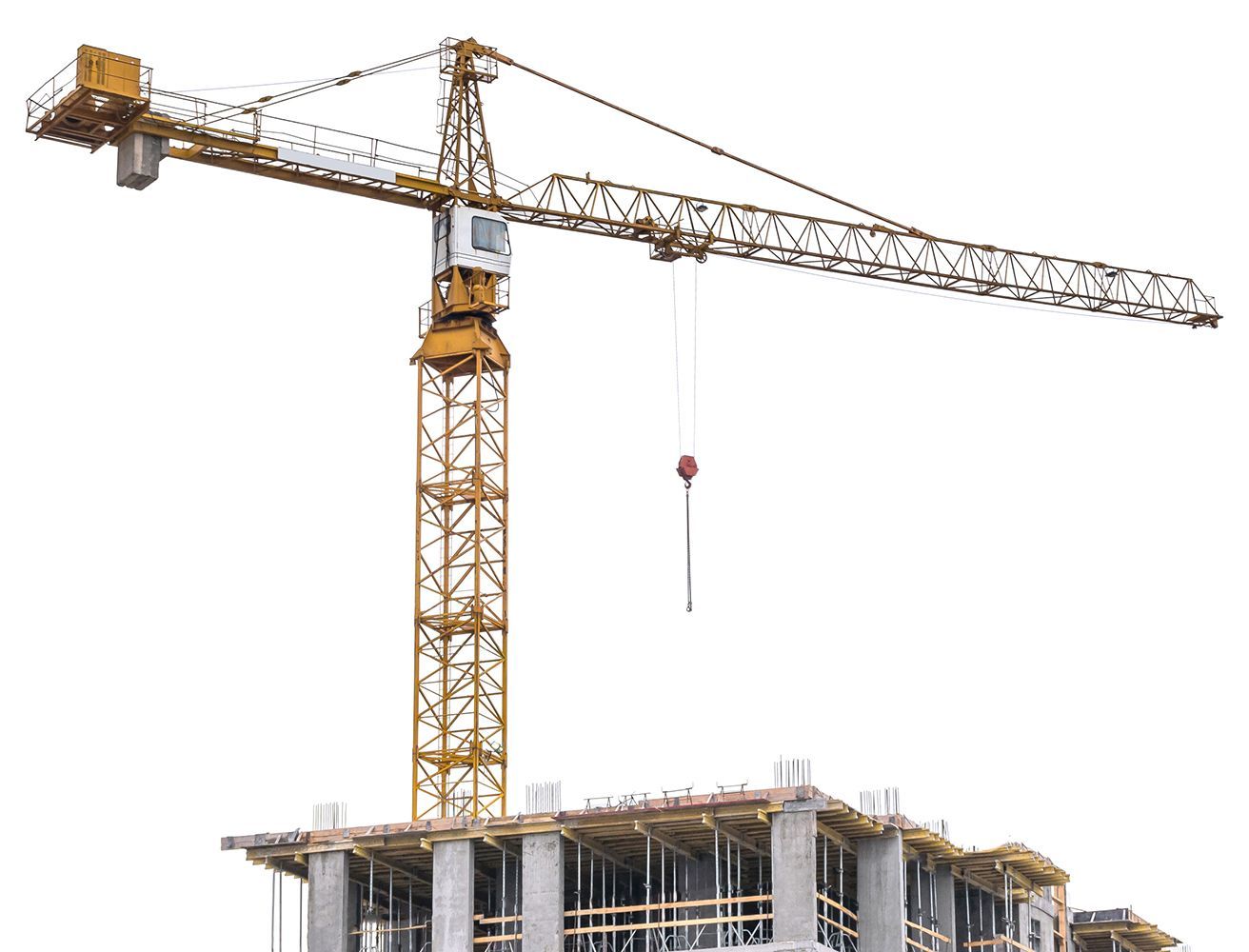 High-Rise Building Crane