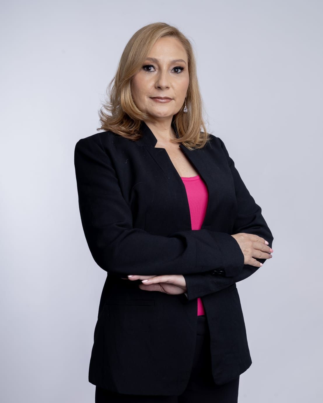 Mgtr. Karla Melo Ferrbone, presidenta de FUMPAZ
