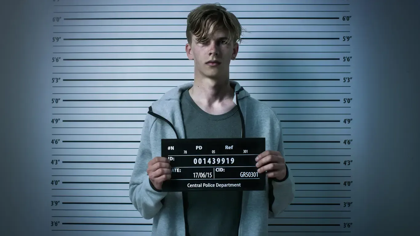 Younger offender's mugshot