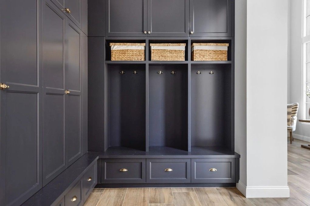 luxury mudroom