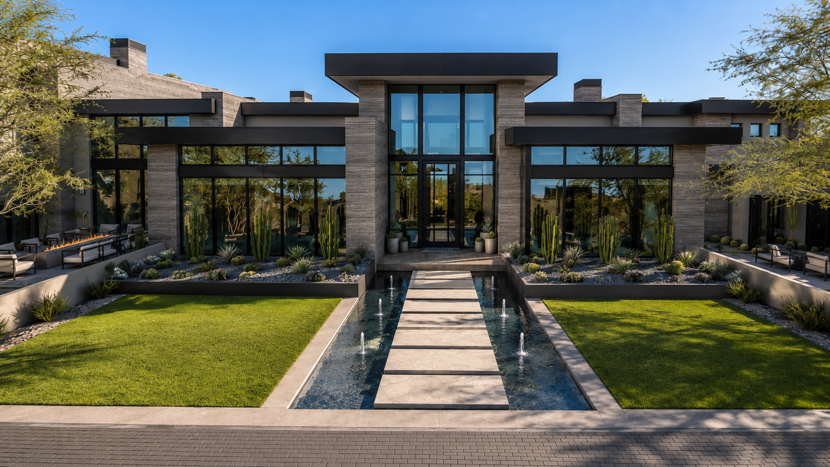 Modern desert home