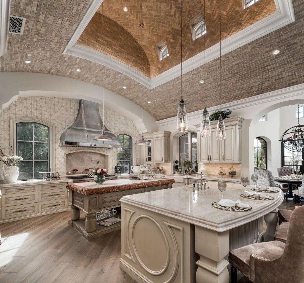 Double Kitchen Islands