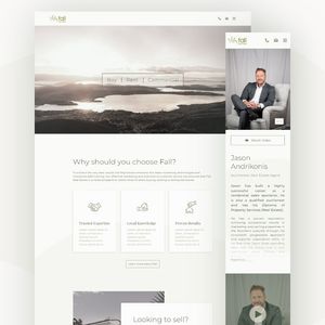 Fall Real Estate Website Design