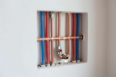 Whole-house repiping materials and access points