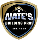 Nate’s Building Pros shield Logo 