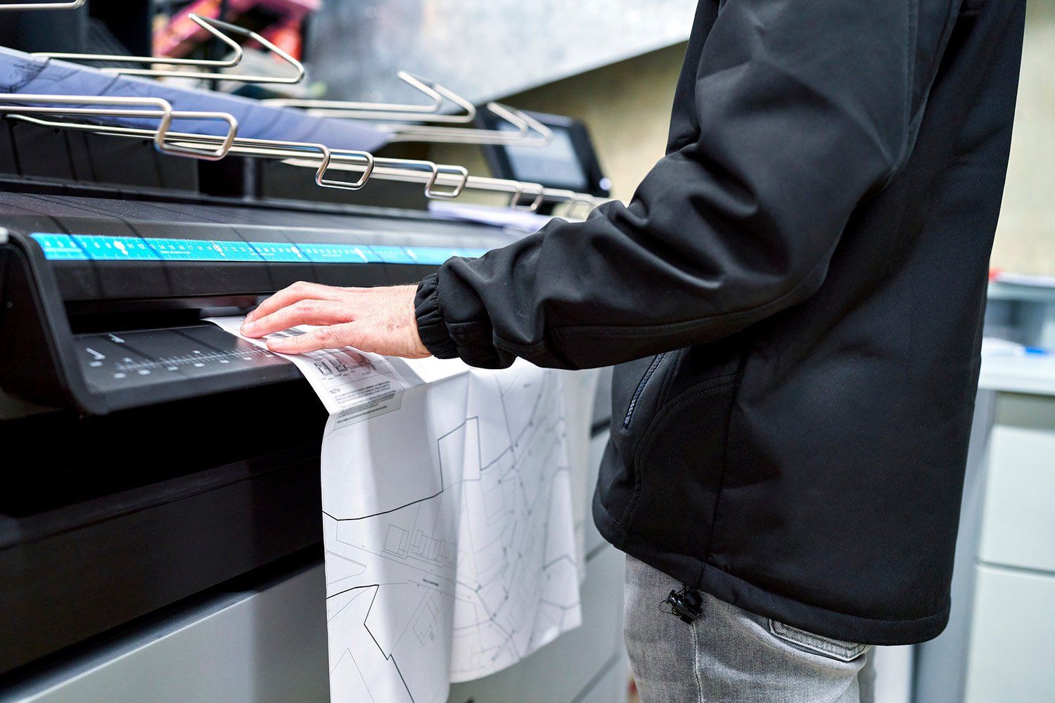 Printing a Blueprint — Troutman, NC — Hailey's at Mooresville Printing a Blueprint — Troutman, NC — Hailey's at Mooresville