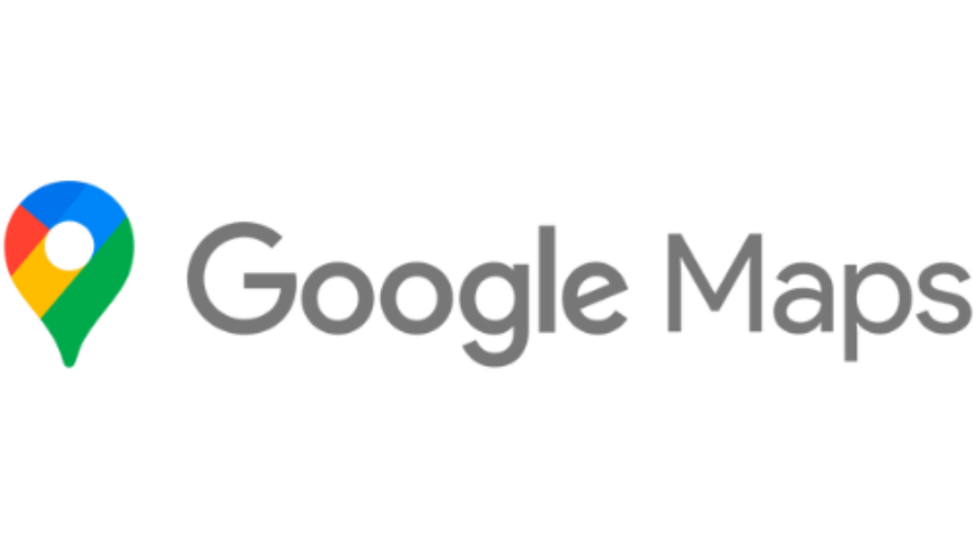 Google Maps logo: colorful map pin icon with 
