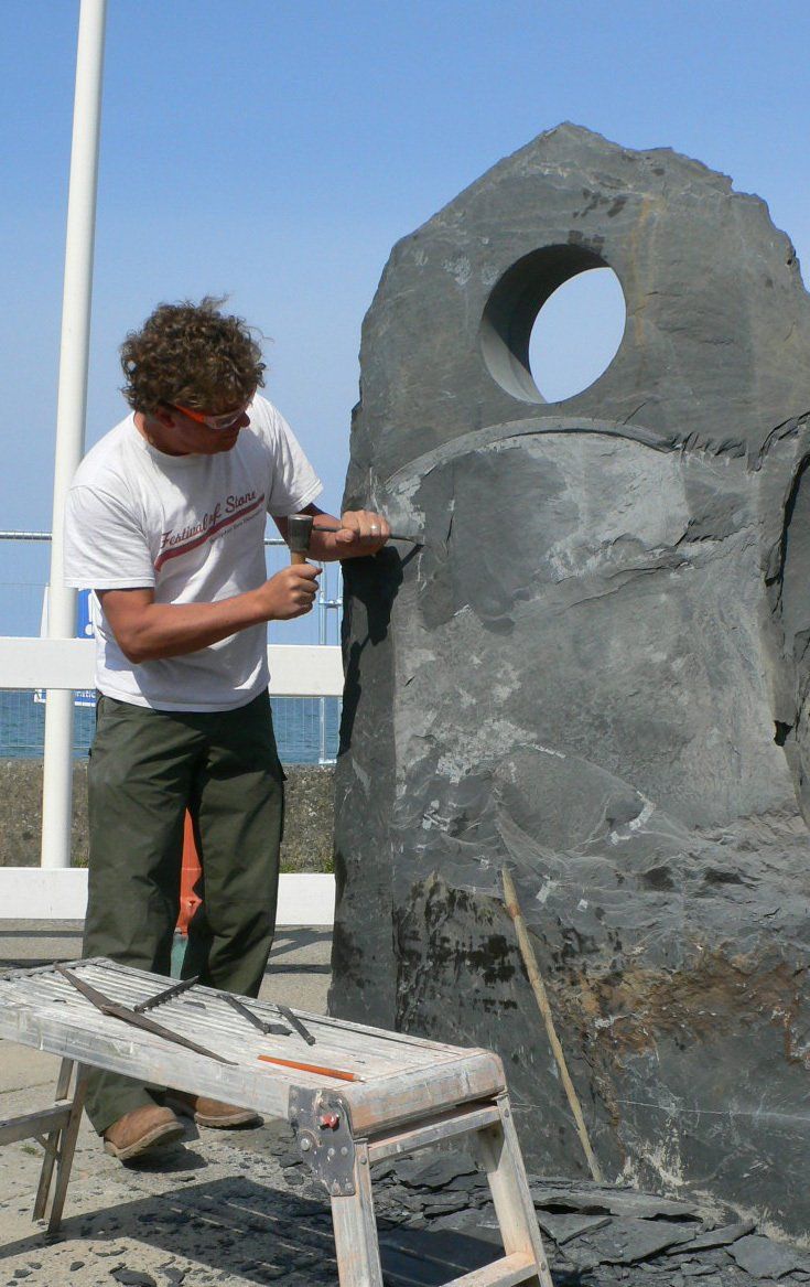Wales Art Stone Carving BCD