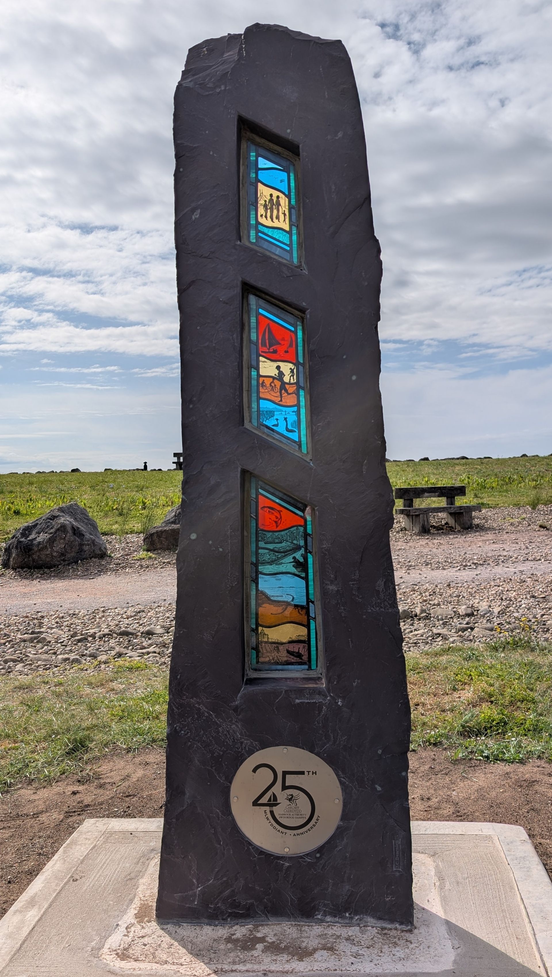 Cardiff Harbour Authority 25th Anniversary sculpture