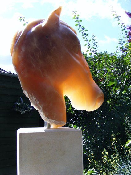 Equestrian sculpture. BCD Sculpture Horse. Bath Stone Horse sculpture Marble Horse sculpture Unicorn sculpture in Marble and bronze