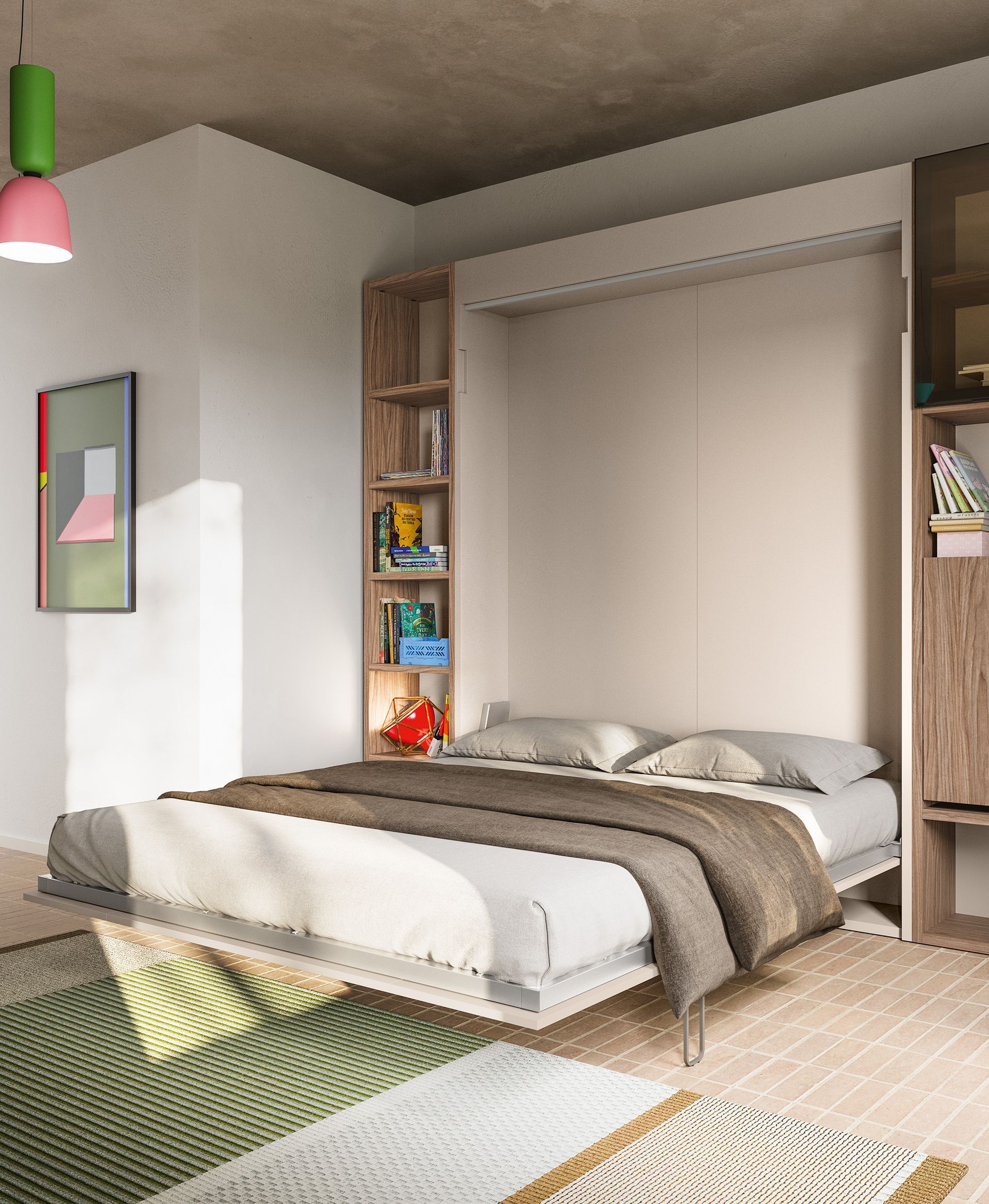 Camera da letto moderna e minimalista  completa a Frosinone